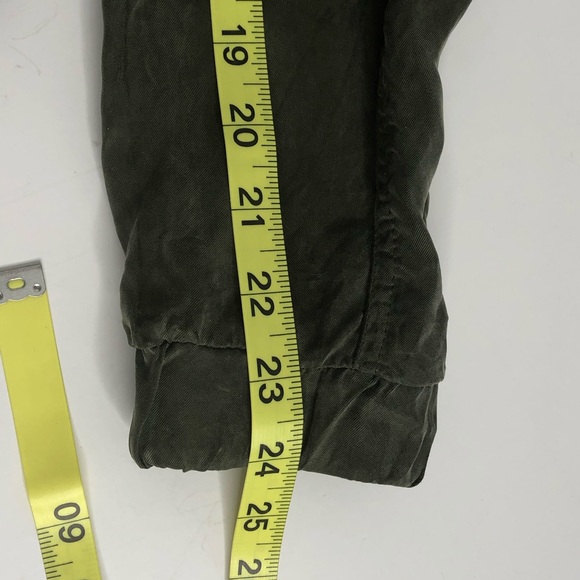 BlankNYC Double Zipper Green Moto Jacket S - Picture 7 of 8